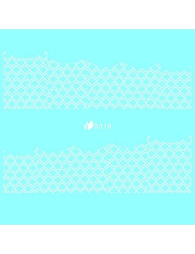 Water Decal blanc 319