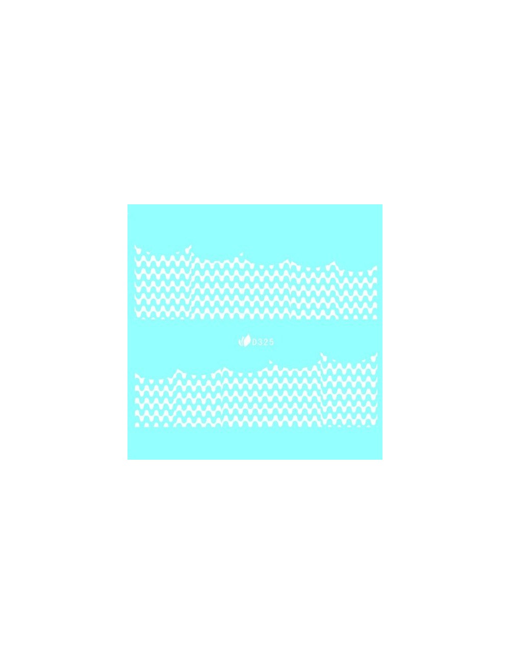 Water Decal blanc 325