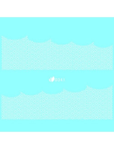 Water Decal blanc 341