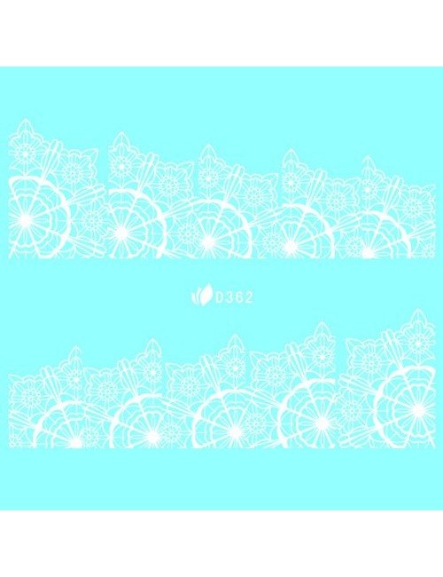 Water Decal blanc 362