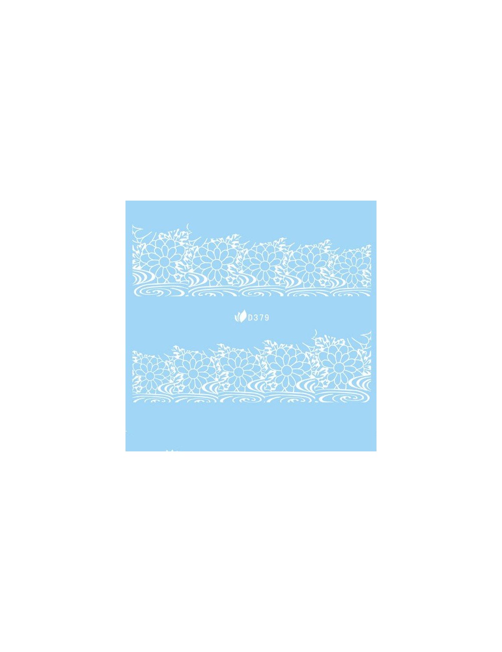 Water Decal blanc 379
