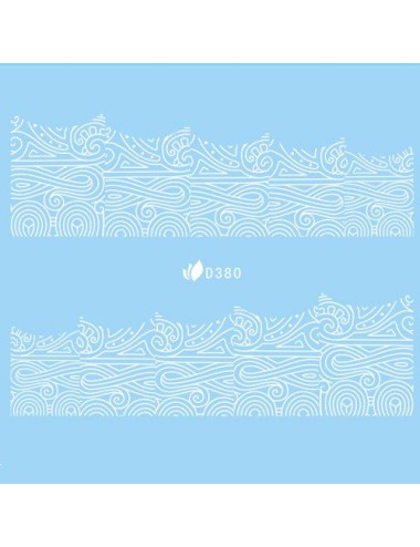 Water Decal blanc 380