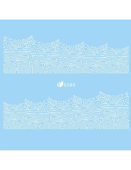 Water Decal blanc 380
