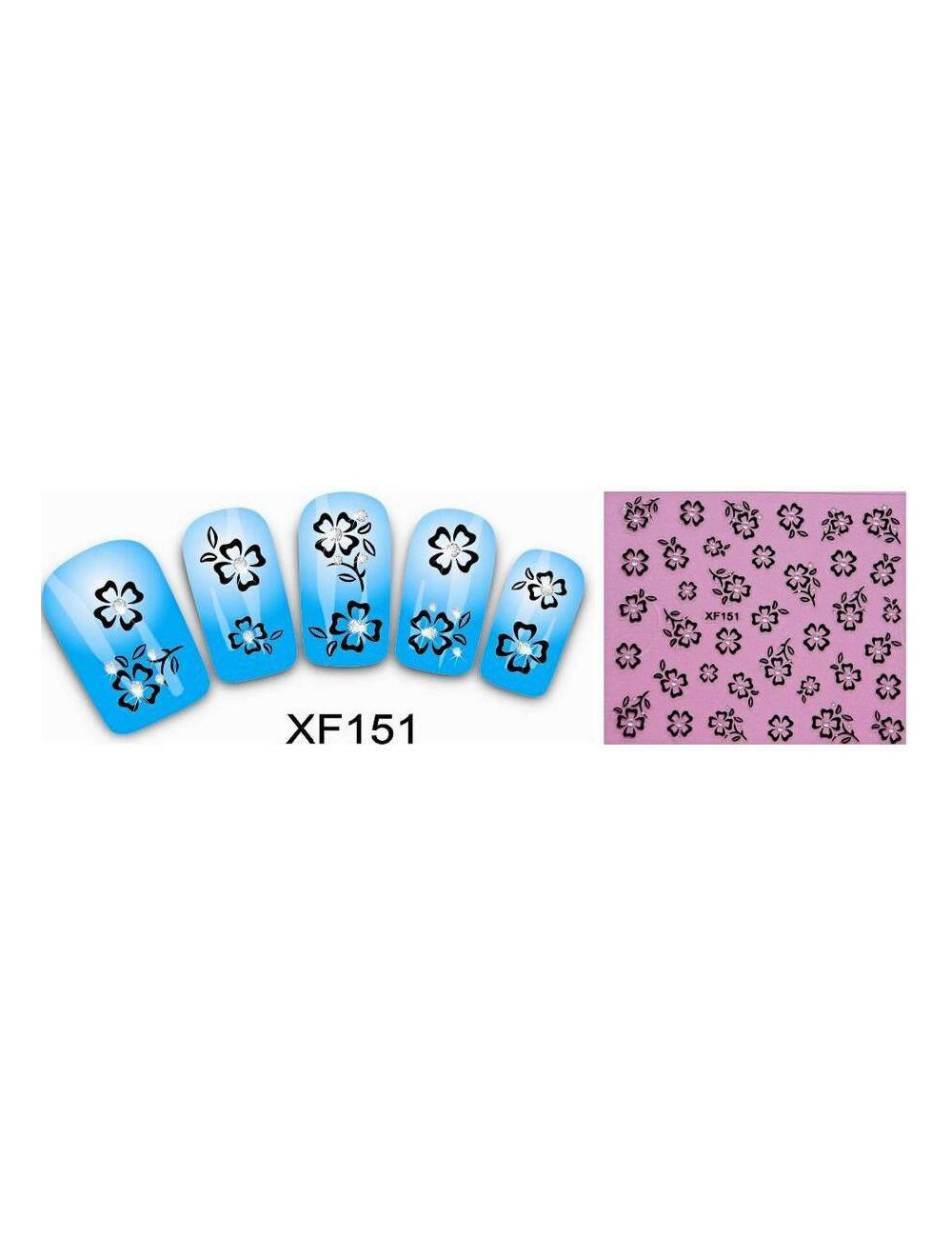 Sticker 3D XF 151