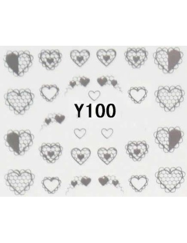 Water Decal Argent 100